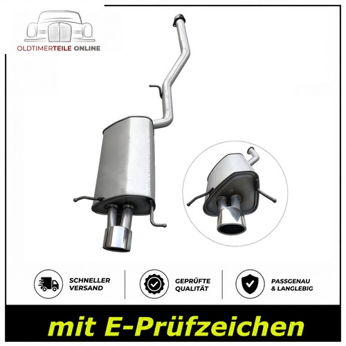 Endschalldämpfer mercedes - endschalldämpfer,