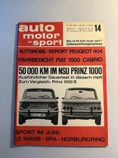 Zeitschrift Auto Motor und