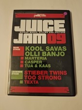 JUICE JAM 09  (DVD)  KOOL SAVAS OLLI BANJO MARTERIA CASPER TOO STRONG TUA & KAAS