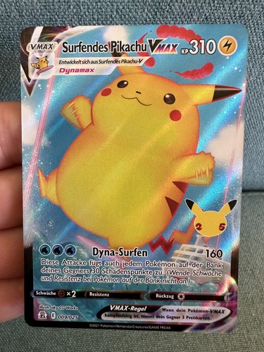 Pokemon surfendes pikachu vmax - surfendes,