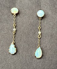 Ohrringe 585 Gold Opal