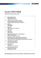 Service Manual-Anleitung für