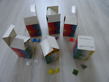 6 x Pyramos DDR Legespiel Steckspiel Bausteine 80er VEB Spielwaren Mosaik