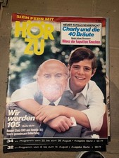 Hörzu Zeitschrift 34/1970 (22.–28. Aug. 1970) • Robert Stolz & Heintje „Wir werd