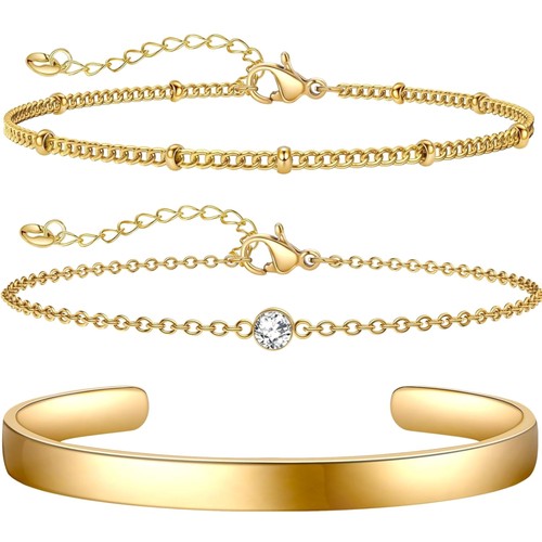 Armreif gold armband damen - armreif,