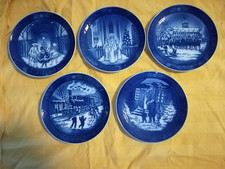 5 Sammelteller Weihnachten  Royal Copenhagen D 18 cm 1990-94+1Teller Gratis