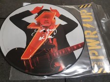 AC/DC Autogramm Angus Young LP Picture Disc POWER UP signed live tour 2025 rare