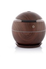BEFEUCHTER Mini Aroma Diffuser Luftbefeuchter, Duftspender,Dunkel Walnuss, USB