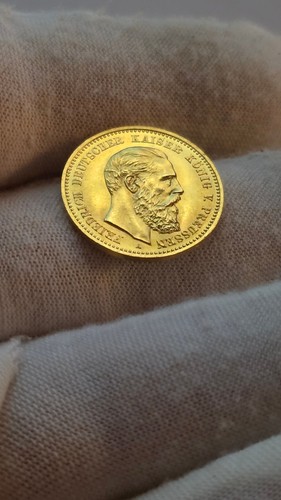 Mark gold preussen 1888 - mark,