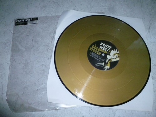 Vinyl kanye west gold - 12",