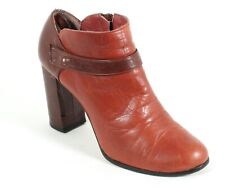 Stiefeletten Blogger High Heels Granny Vintage Ankle Boots Leder Paco Gil 39,5