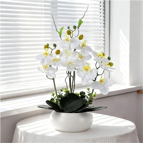 Künstliche orchideen topf - künstliche,