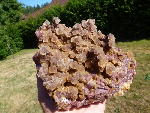 Fluorit von der grube - der,