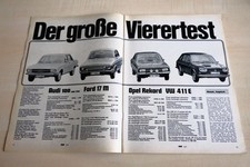 MOT 10/1970 Audi 100 C1 mit