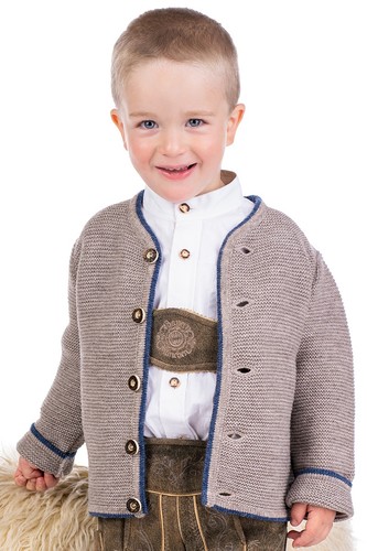 Kinder strickjacke wolle beige - kinder,