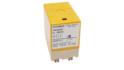 Kuhnke 105a220f 48vac - 48vac, schütz