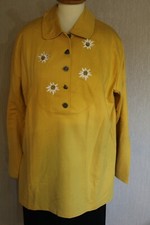 Damen Trachten Shirt Julius Lang Langarm Gr. 42 Landhaus Bayern schön NEU warm  