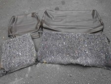 VW Bus T3 Caravelle Bezug Rückenlehne Sitzbank Mitte Kunstleder braun