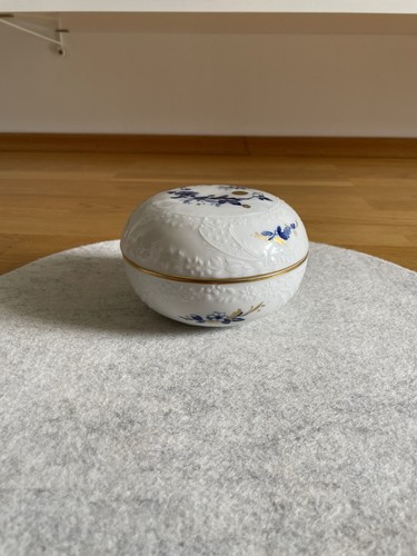 Meißen porzellan dose mit - porzellan,