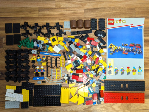 Lego 2126 train - cars, zug