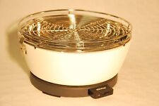 Grill Tischgrill Vesuvio creme * Outdoor * Camping * Picknick * Holzkohlegrill
