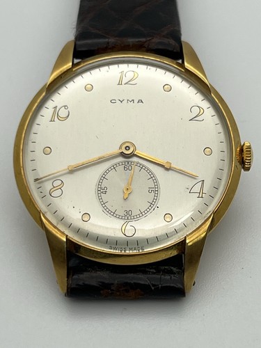 Cyma uhr handaufzug 18k s - uhr,