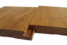 Bambusparkett Massivdielen gepresst Klick-Parkett geölt, Dunkel Bräunliche Böden