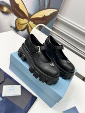 Prada Monolith Ballerinas /