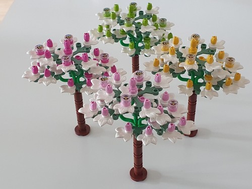 Lego baum mit blätter und - mit,