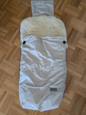 Fillikid Baby Lammfell Fußsack Schaffellsack Sack Kinderwagen Winterfusssack Bei