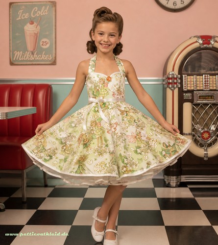 Kinder petticoat kleid - kinder,