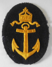 Kaiserliche Deutsche Marine Dienstgrad Laufbahnabzeichen für Oberschreiber