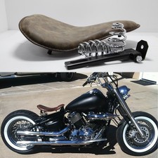 Bobber Motorrad Solositz Federsattel Sitz Für Yamaha V Star 250 650 950 1100