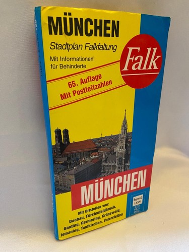 Falk stadtplan münchen - falk,