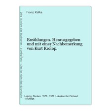 Erzählungen herausgegeben - erzählungen.,