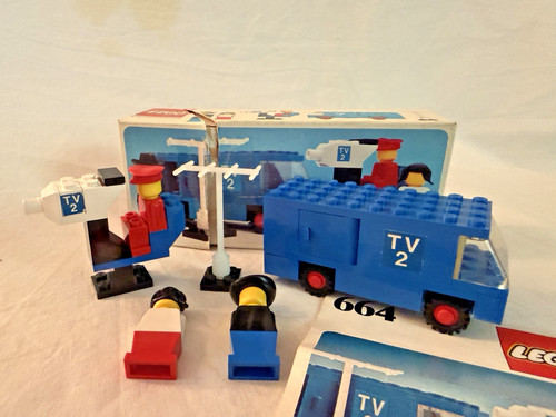 Lego legoland 664 - tv, 2
