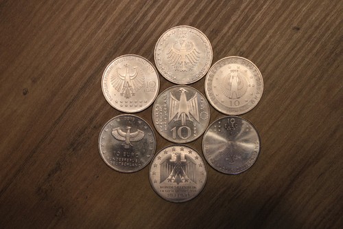 Euro gedenkmünzen - 10,