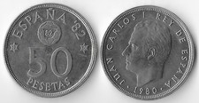 Spanien 50 Pesetas 1980