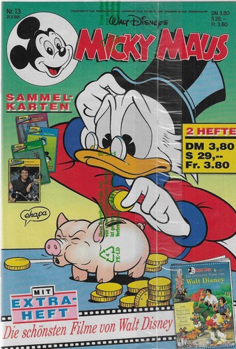Micky maus 1991 mit - nr.13,