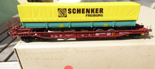 Roco rola taschenwagen - rola-taschenwagen, mit