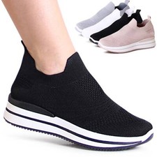 Damenschuhe Plateau Sneaker