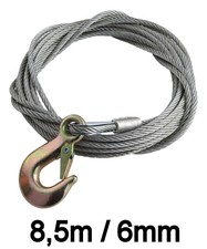 Drahtseil Stahlseil mit Last