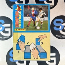 1998 Panini European Football Stars Soccer Trading Sticker Box