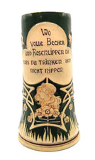 22909/ Jugendstil Bierkrug