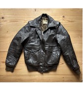SCHOTT  Lederjacke, Bomberjacke, 70er, vintage, Größe xs