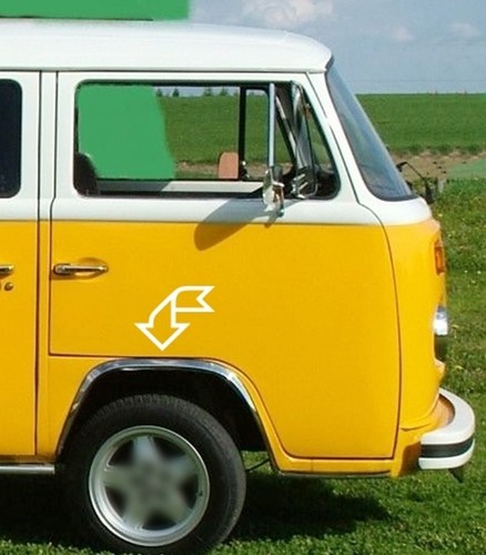 Radlaufleisten t2a t2b - vw,