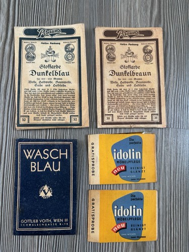 Konvolut vintage wäschefarbe - vintage,