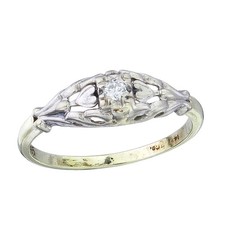 Ring Herzchen Diamant 585er