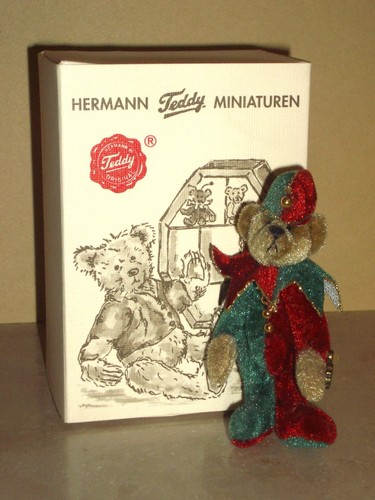 Hermann teddy miniaturen bär - hermann,