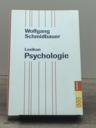 Lexikon psychologie - lexikon,